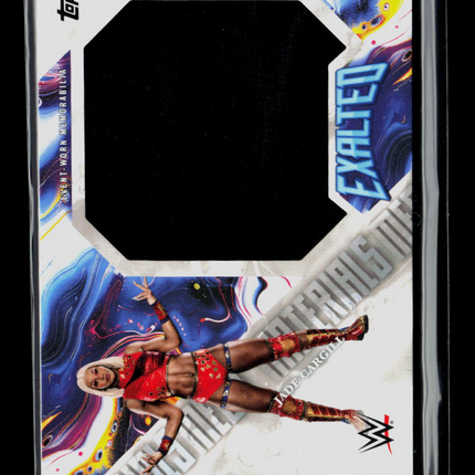 2025 Topps Exalted WWE Jade Cargill #MM-JL Memorabilia