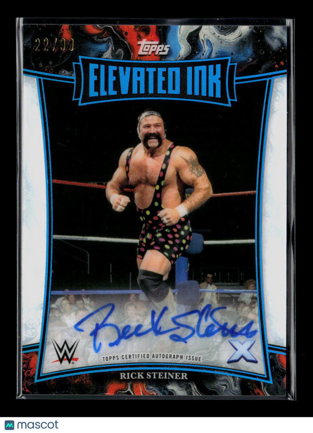 2025 Topps Exalted WWE Rick Steiner 22/90 Auto