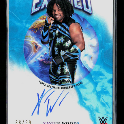 2025 Topps Exalted WWE Xavier Woods #EXA-XAV 66/99 Auto