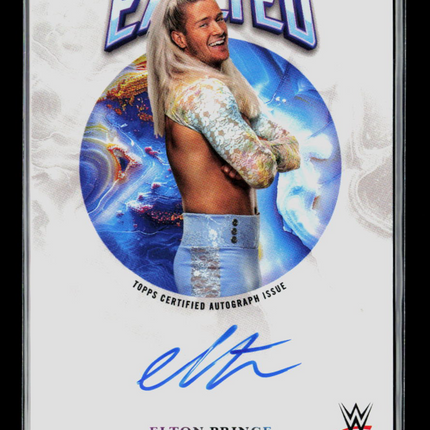 2025 Topps Exalted WWE Elton Prince #EXT-ELT Auto