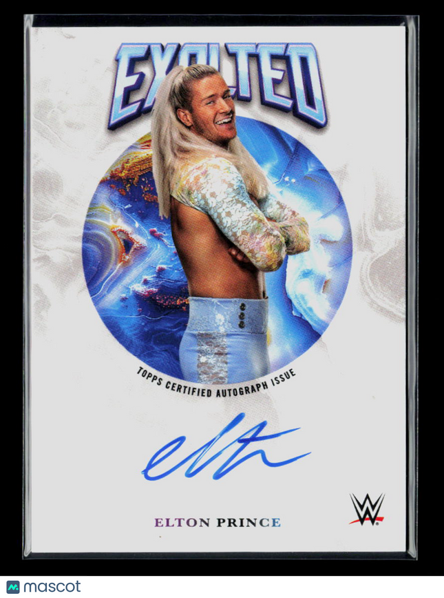 2025 Topps Exalted WWE Elton Prince #EXT-ELT Auto