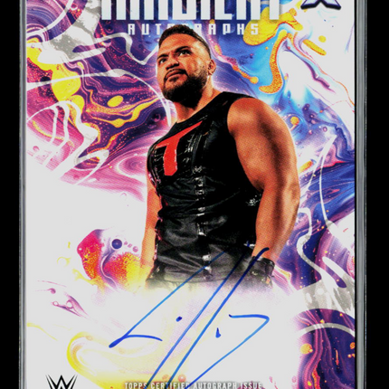 2025 Topps Exalted WWE Tonga Loa #AMA-LOA Auto