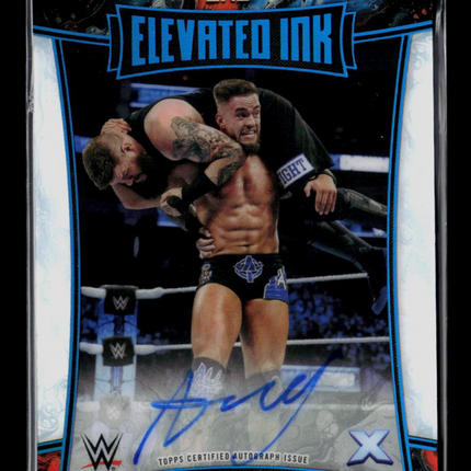 2025 Topps Exalted WWE Austin Theory 36/99 Auto