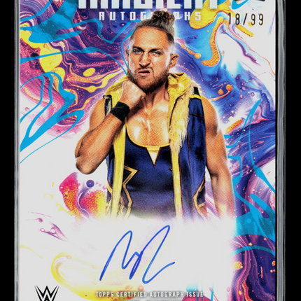 2025 Topps Exalted WWE Pete Dunne #AMA-PDE 18/99 Auto