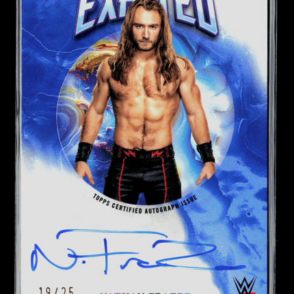 2025 Topps Exalted WWE Nathan Frazer #EXA-NAT 19/25 Auto