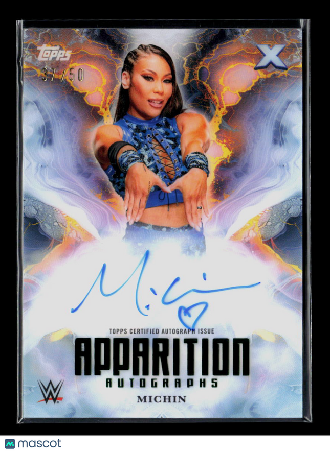 2025 Topps Exalted WWE Mia Yim Michin #APA-YIM 37 / 50 Auto