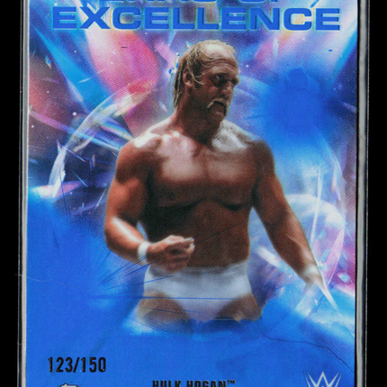 2026 Topps Chrome WWE Hulk Hogan #ERA-2 Blue 123/150
