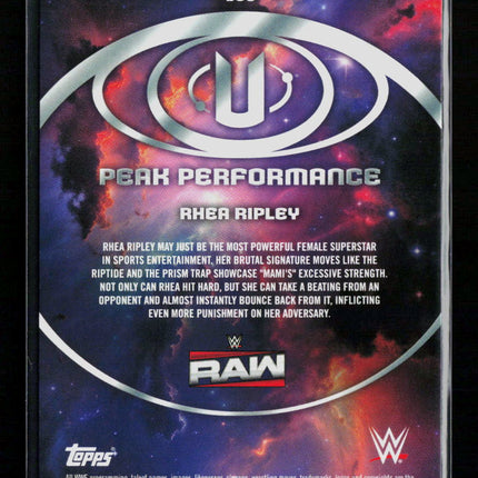 2026 Topps WWE Universe Rhea Ripley #255