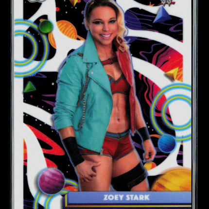 2026 Topps Chrome WWE Zoey Stark #129 Planets