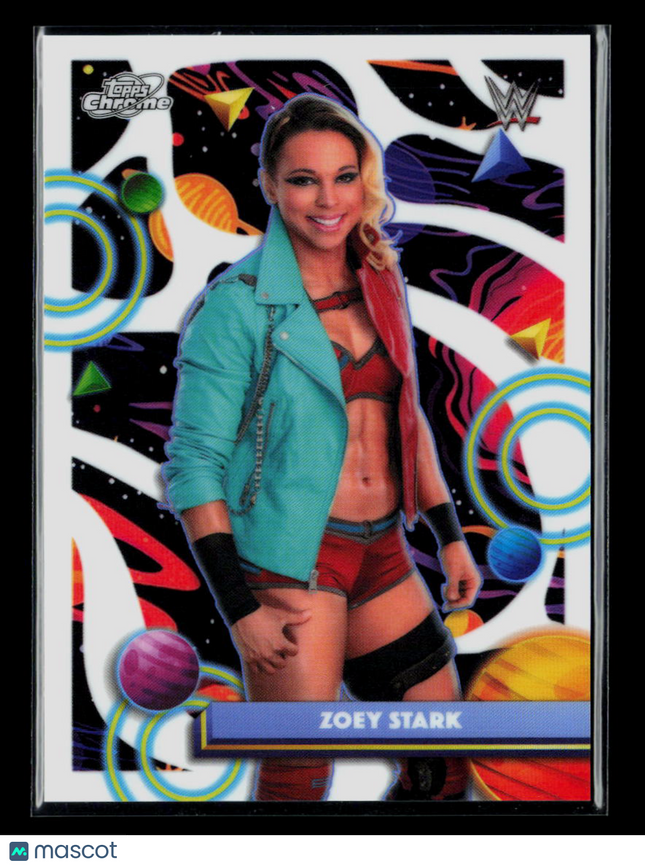 2026 Topps Chrome WWE Zoey Stark #129 Planets