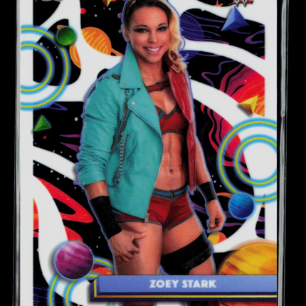 2026 Topps Chrome WWE Zoey Stark #129