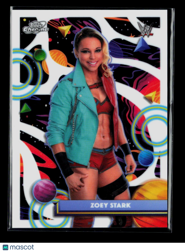 2026 Topps Chrome WWE Zoey Stark #129