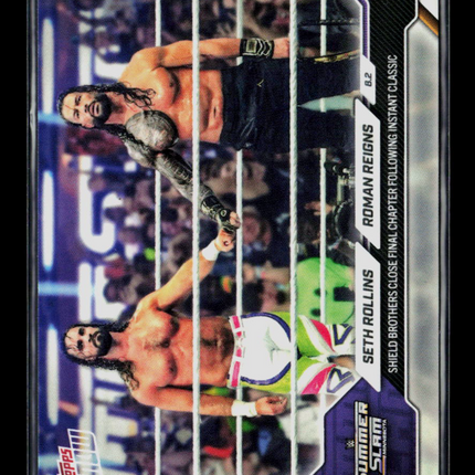 2026 Topps Now WWE Roman Reigns Seth Rollins #84