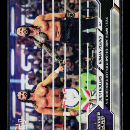 2026 Topps Now WWE Roman Reigns Seth Rollins #84