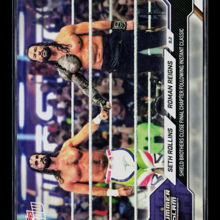 2026 Topps Now WWE Roman Reigns Seth Rollins #84