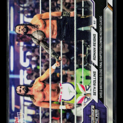 2026 Topps Now WWE Roman Reigns Seth Rollins #84