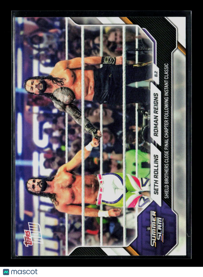 2026 Topps Now WWE Roman Reigns Seth Rollins #84