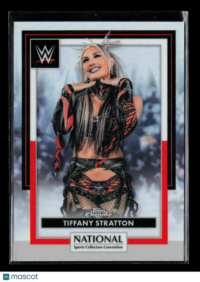 2026 Topps Chrome WWE The National Tiffany Stratton #WWE-10
