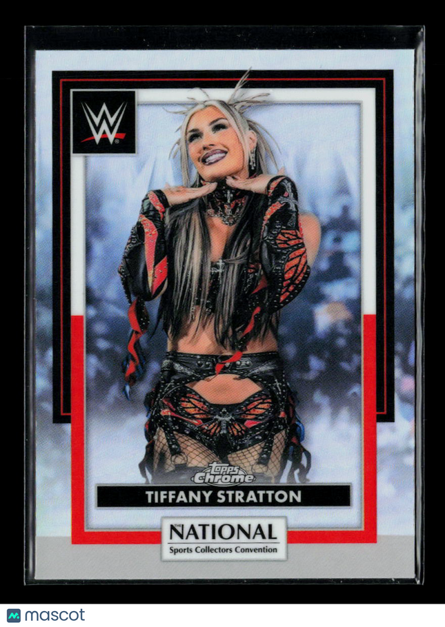 2026 Topps Chrome WWE The National Tiffany Stratton #WWE-10