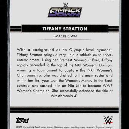 2026 Topps Chrome WWE The National Tiffany Stratton #WWE-10