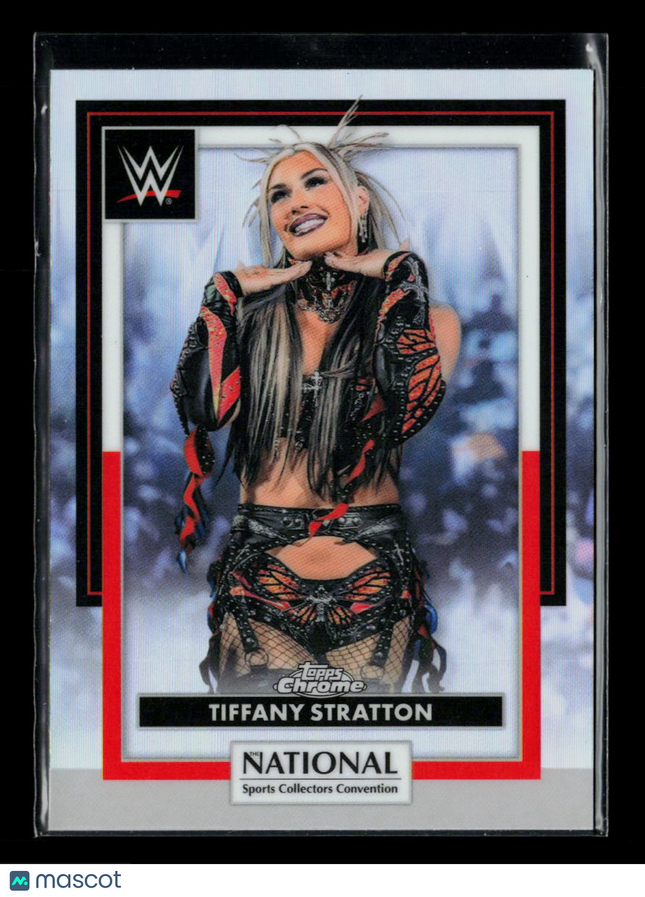 2026 Topps Chrome WWE National Sports Collectors Convention Tiffany Stratton