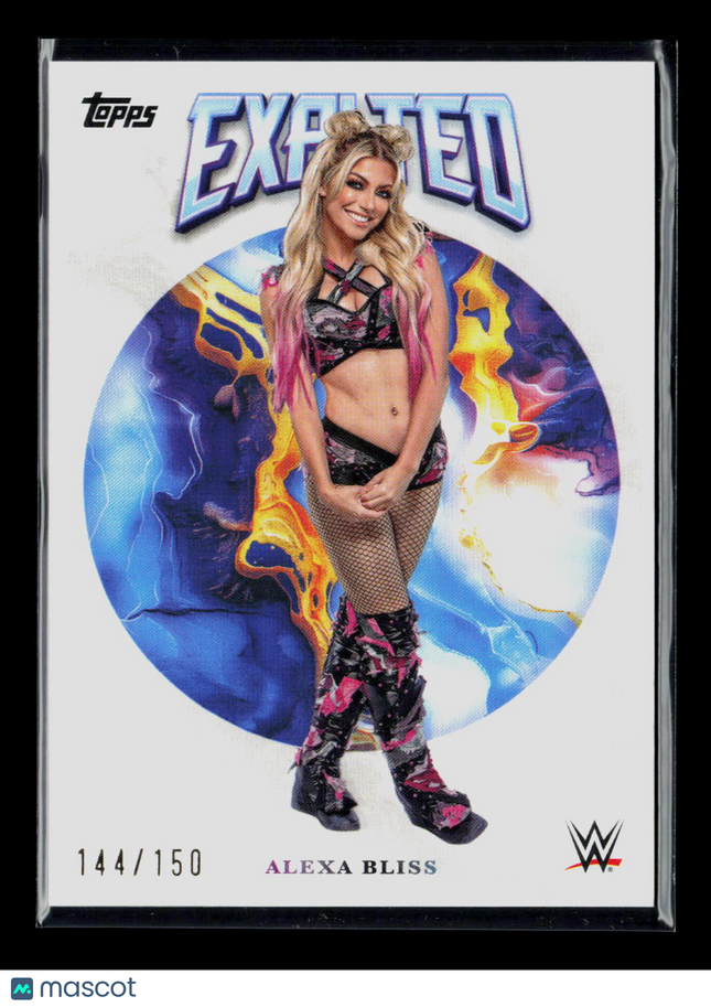 2025 Topps WWE Exalted Alexa Bliss #83 144/150