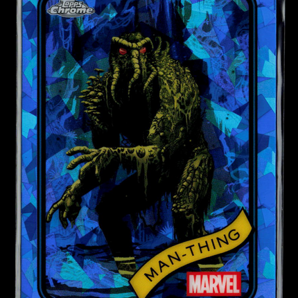 2025 Topps Chrome Marvel Sapphire Man-Thing #31