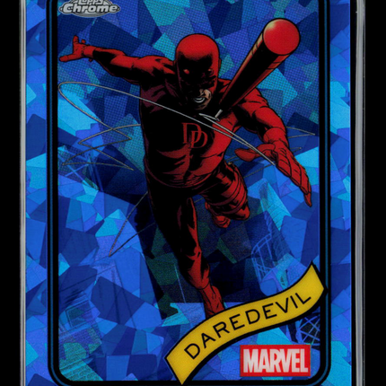 2025 Topps Chrome Marvel Sapphire Daredevil Matt Murdock #97