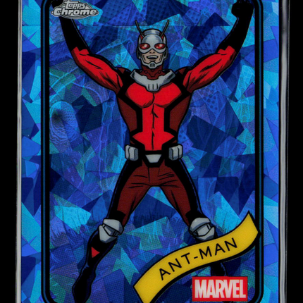 2025 Topps Chrome Marvel Sapphire Ant-Man #141