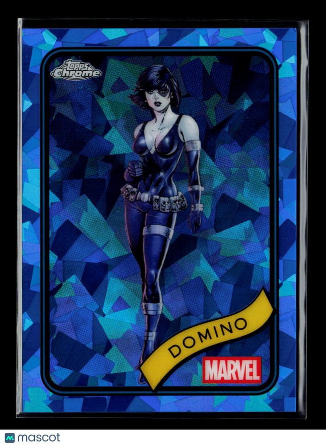 2025 Topps Chrome Marvel Sapphire Domino #154