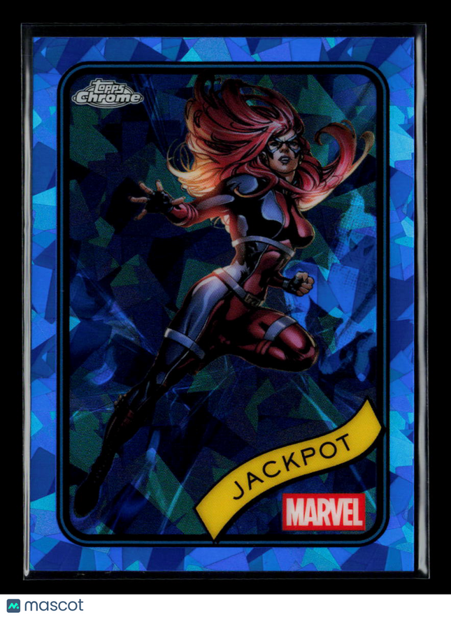 2025 Topps Chrome Marvel Sapphire Jackpot Sara Ehret #81