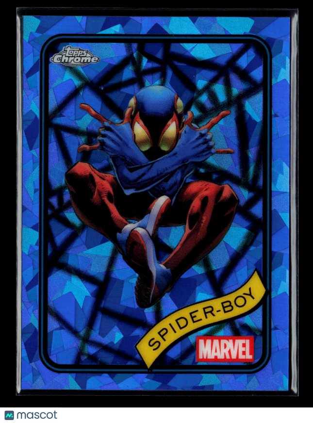 2025 Topps Chrome Marvel Sapphire Bailey Briggs Spider-Boy #57