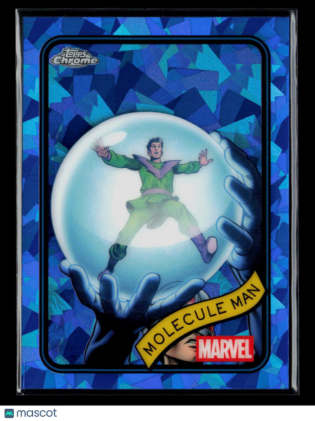 2025 Topps Chrome Marvel Sapphire Molecule Man #21