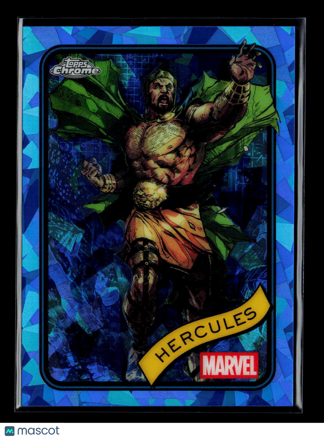 2025 Topps Chrome Marvel Sapphire Hercules #163
