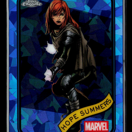 2025 Topps Chrome Marvel Sapphire Hope Summers #73