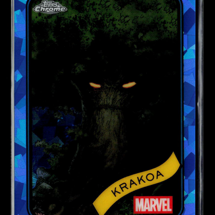 2025 Topps Chrome Marvel Sapphire Krakoa #180