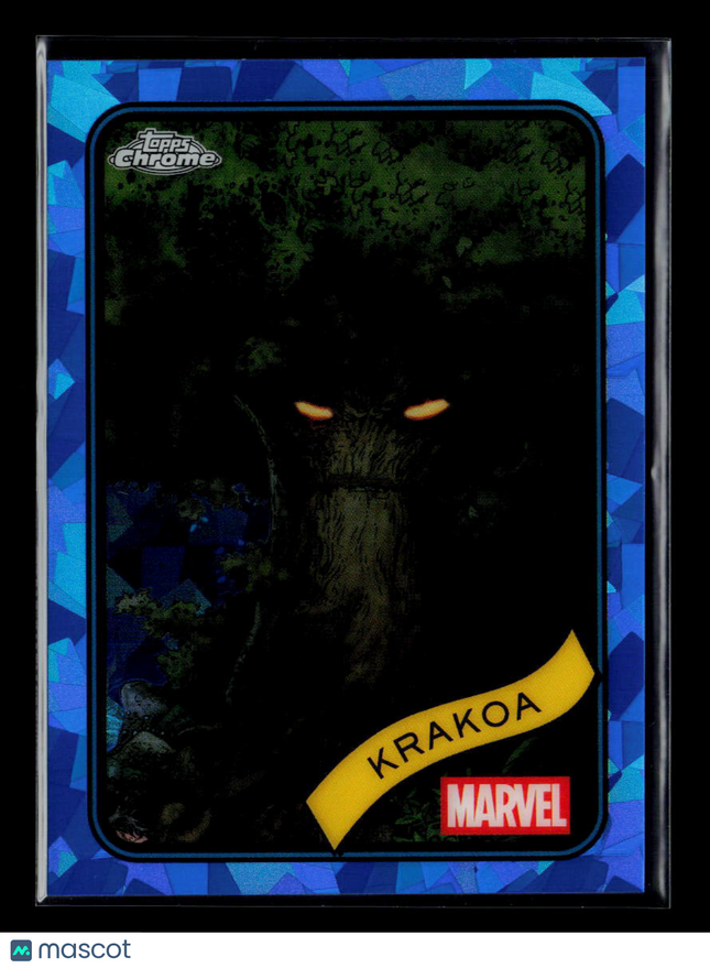 2025 Topps Chrome Marvel Sapphire Krakoa #180