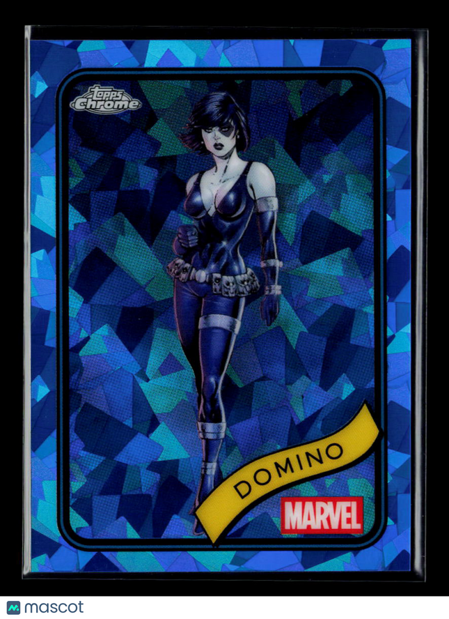 2025 Topps Chrome Marvel Sapphire Domino #154