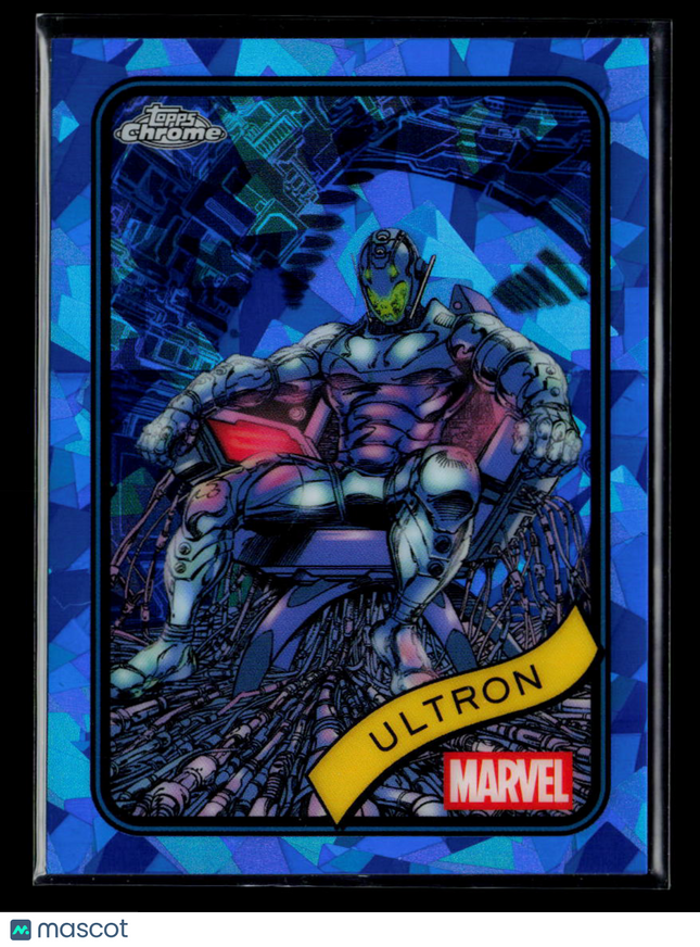 2025 Topps Chrome Marvel Sapphire Ultron #138