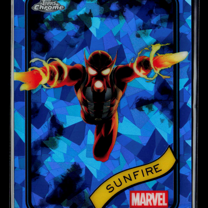 2025 Topps Chrome Marvel Sapphire Sunfire #22