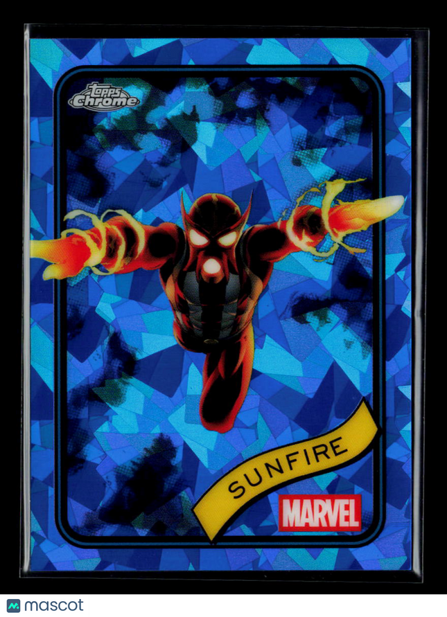 2025 Topps Chrome Marvel Sapphire Sunfire #22
