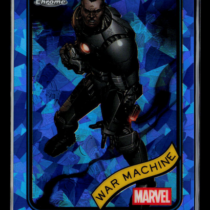 2025 Topps Chrome Marvel Sapphire War Machine #194