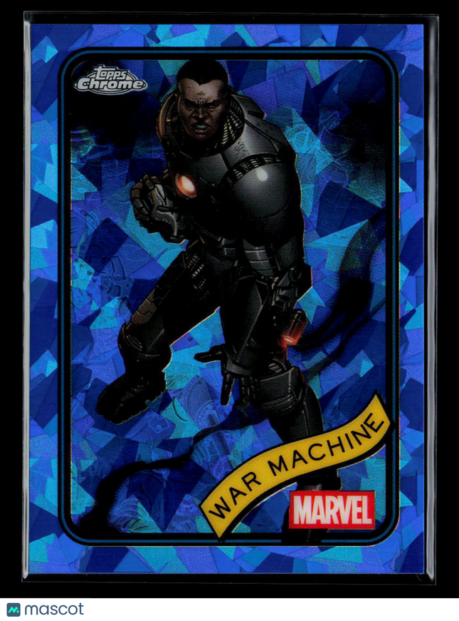 2025 Topps Chrome Marvel Sapphire War Machine #194