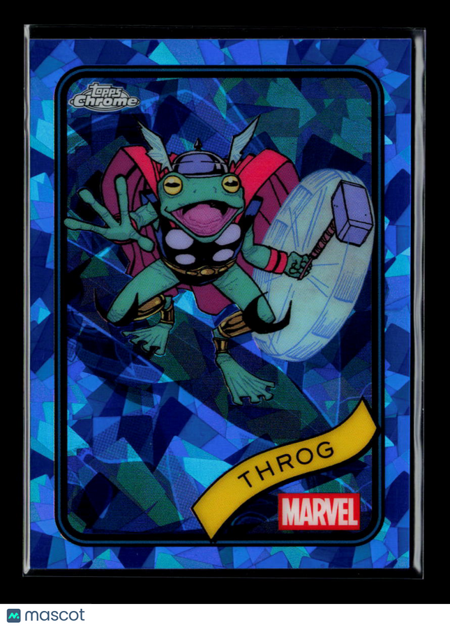 2025 Topps Chrome Marvel Sapphire Throg #46