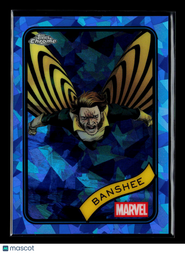 2025 Topps Chrome Marvel Sapphire Banshee #38