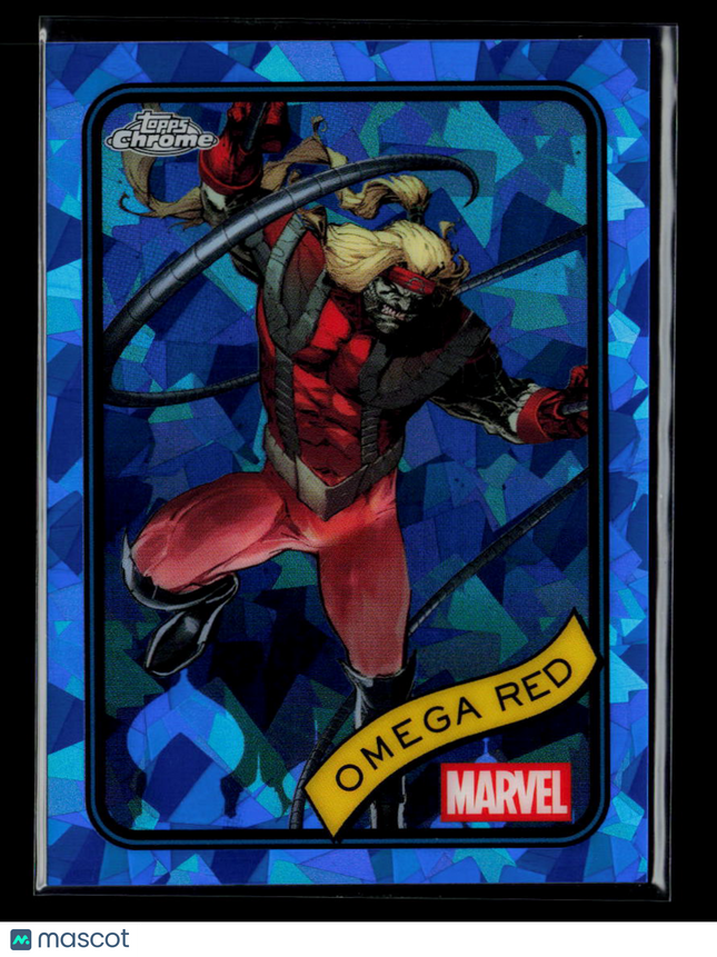 2025 Topps Chrome Marvel Sapphire Omega Red #15