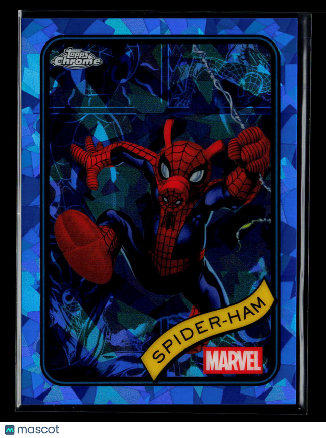 2025 Topps Chrome Marvel Sapphire Spider-Ham #142
