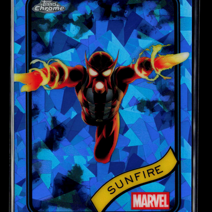 2025 Topps Chrome Marvel Sapphire Sunfire #22