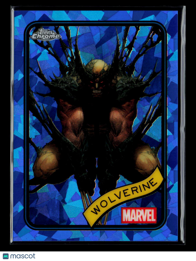 2025 Topps Chrome Marvel Sapphire Wolverine #103