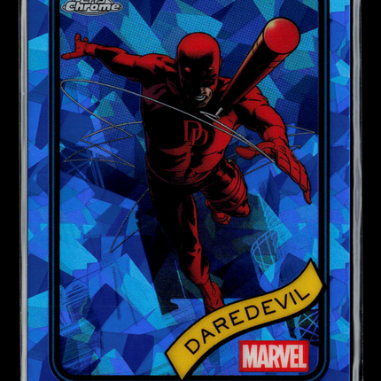 2025 Topps Chrome Marvel Sapphire Daredevil Matt Murdock #97